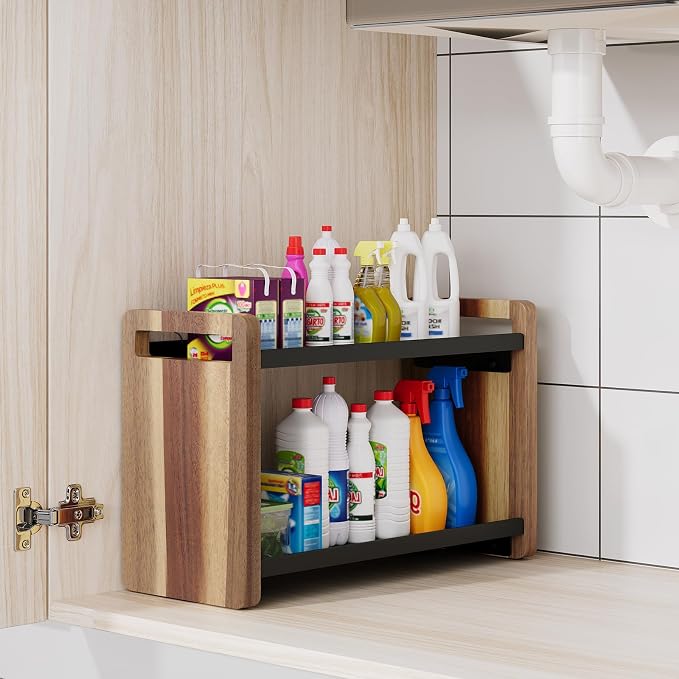 Bathroom Counter Organizer, Bathroom Sink Organizer, Vanity Shelf | Bathroom Organizers and Storage, Bathroom Countertop Organizer, Counter Shelf, Cologne Stand, Perfume Stand, Bathroom Decor - Image 5