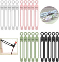 UMUST 20Pcs Silicone Cable Ties, Cable Management Cord Organizer Multicolor | Reusable Cord Ties, Cable Strap Tie for Bundling Electronics Wire,Home Office Travel Essentials Accessories 4.2inch by ELECTRONICACCESSORIES