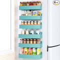 Mystozer Magnetic Spice Rack for Refrigerator, Kitchen Organizer and Storage Shelf, Blue (6 Pack)… by Mystozer