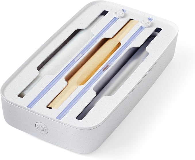 YouCopia StoraRoll Food Wrap Dispenser 3-in-1, Aluminum Foil Wrap Organizer by YouCopia