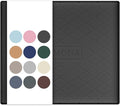 URMONA 22" x 22" Waterproof Silicone Mat in Multiple Sizes & Colors, Under Sink Mat for Kitchen & Bathroom, Pet Food Pad for Dogs & Cats, Kitchen Cabinet Liner, Multi-Purpose for Storage(Black) by URMONA