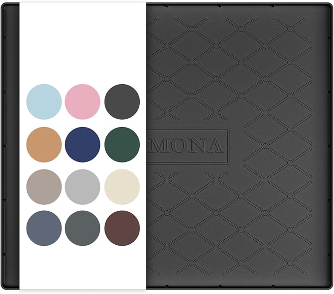 URMONA 22" x 22" Waterproof Silicone Mat in Multiple Sizes & Colors, Under Sink Mat for Kitchen & Bathroom, Pet Food Pad for Dogs & Cats, Kitchen Cabinet Liner, Multi-Purpose for Storage(Black) by URMONA