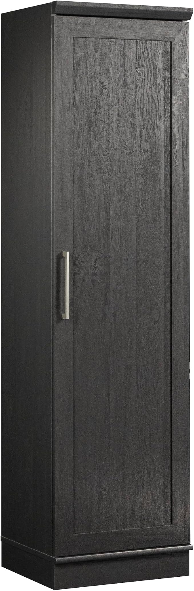 Sauder HomePlus Kitchen Pantry Storage Cabinet Slim Single Door with Adjustable Shelves, Living Room Storage Cabinet, in Raven Oak by SAUDER%C2%AE