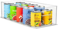 Plastic Food Storage Clear Container Bin with Handles for Organizing Kitchen, Pantry, Refrigerator, Freezer, Pantry, Cabinet, Closet, Bathroom. 16”x8”x5” by primebox