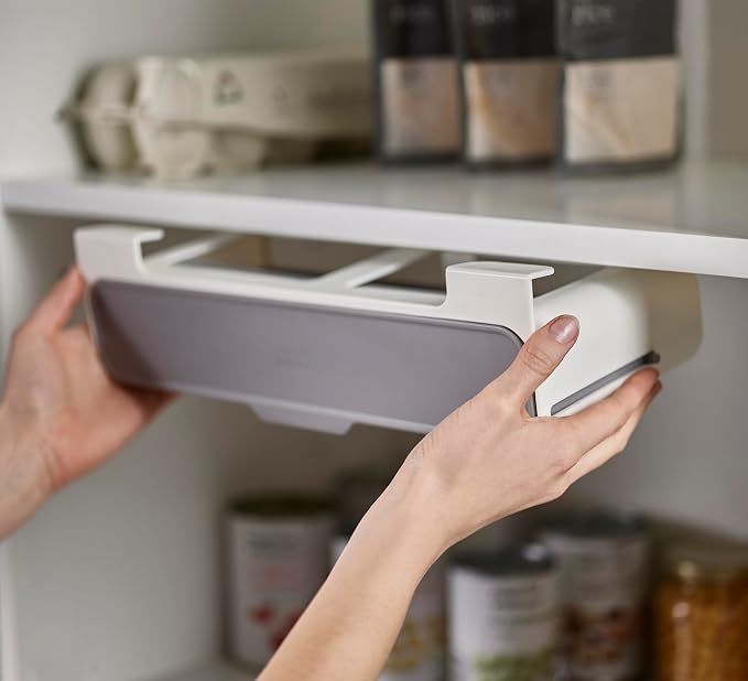 Joseph Joseph Under-Shelf Cabinet Spice Rack Organizer | Space-saving - Image 2