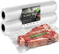 Vacuum Sealer Bags 8"x10' 2 Rolls | Commercial Grade, BPA Free, Freezer Bags, Puncture Prevention, Sous Vide Compatible,Kitchen Gadgets,Kitchen Essentials by xinbaolong