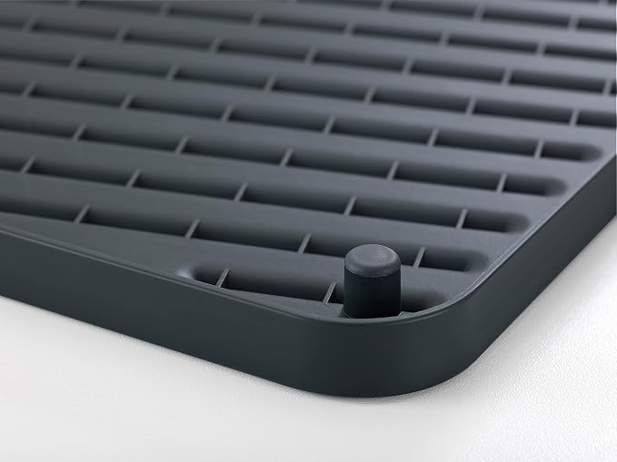 Joseph Joseph Flip-Up Drain Board with Foldable Dish Rack, One-size, Gray - Image 4