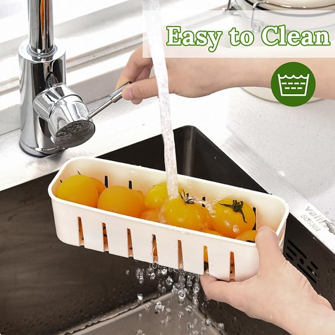 Salad Bar Containers for Fridge with Lid Handle, Fruit Storage Veggie Tray | Salad Prep Container with 4 Removable Strainers, Berry Box Fresh Produce Saver Lettuce Keeper for Refrigerator Kitchen Picnic - Image 5