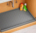 Jin&Bao Waterproof Under Sink Mat 46" x 22", Thick Silicone Mat Cabinet Protector for Kitchen and Bathroom, Shelf Liner, Home Organizer and Storage, Multipurpose Tray for Gadgets and Essentials by Jin%26Bao