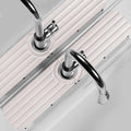 Water Absorbing Stone Kitchen Sink Mat Faucet Splash Guard for Bathroom | Quick Dry, Raised Feet, Diatomaceous Earth, Stone Faucet Mat, Sink Protector for Counter, Sink Accessories, Bathroom Decor by Unknown