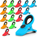 JETMORE 16 Pack Chip Clips Bag Clips, Multicolor Magnetic Chip Clip by Jetmore