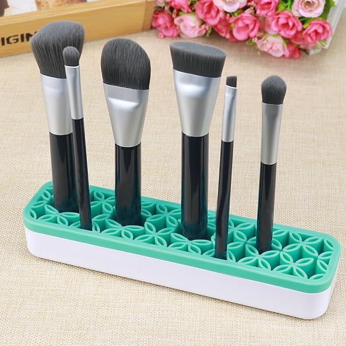 Desktop Organizers ,Cosmetic Storage Box& Desktop Storage Box Blue - Image 5
