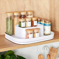 YouCopia MagicTrack Spice Turntable, 2-Tier Rectangle Lazy Susan Organizer (Pack of 6) by YouCopia