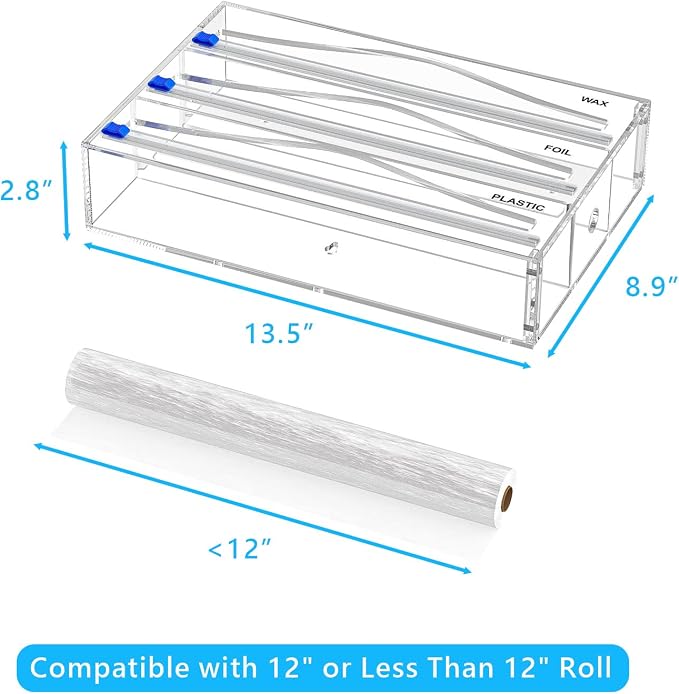 Tin Foil Organizer for Drawer | 12 Labels - Image 2