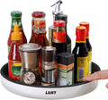 LAMY Lazy Susan for Table Top, 10 Inch Lazy Susan Organizer for Cabinet | Lazy Susan turntable for kitchen, pantry, refrigerator & bathroom.Smooth 360 degree rotation for easy access and organization by WARMLIFE