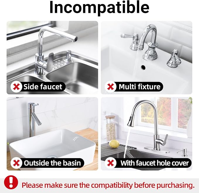 LOPNUR Cuttable Faucet Mat for Kitchen Sink, Extra Long 29 Inch, Black | Super Absorbent & Fast Dry Diatomite Sink Splash Guard, 0.8-2.4 Inch Adjustable Faucet Hole, Cut to Fit Bathroom & RV Sinks - Image 7