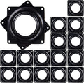 Fasmov 16 Pack 4-Inch Lazy Susan Turntable Bearings, 5/16” Thick Swivel Plate for Serving Trays, Kitchen Cabinet, Craft Project, Makeup Holder by Fasmov