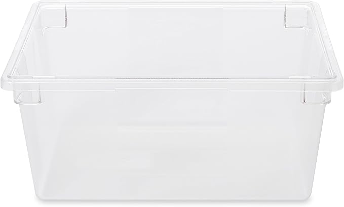 Rubbermaid Commercial Products Polycarbonate Food Storage Box/Tote, 16.5 Gallon, Clear, for Restaurant/Kitchen/Cafeteria - Image 2