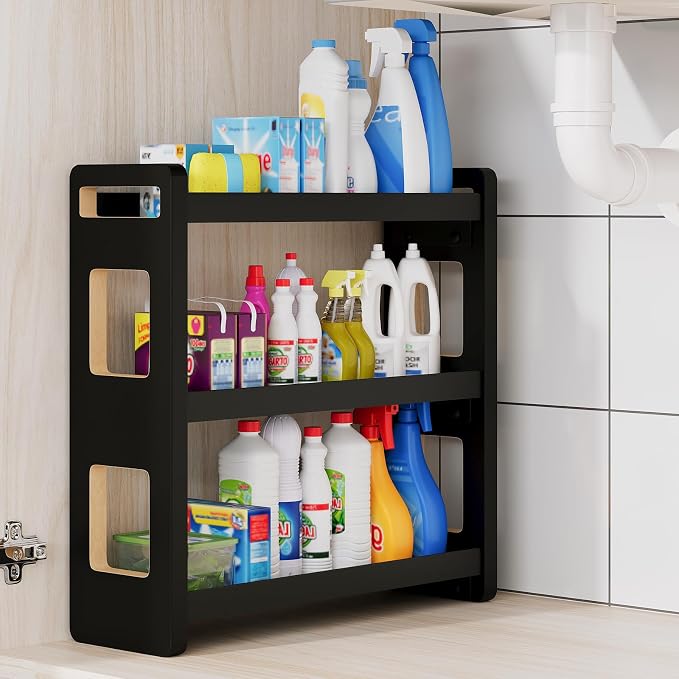 Bathroom Counter Organizer, Bathroom Sink Organizer, Vanity Shelf | Bathroom Organizers and Storage, Bathroom Countertop Organizer, Counter Shelf, Cologne Stand, Perfume Stand, Bathroom Decor - Image 5