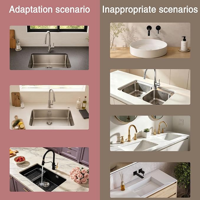 Kitchen Faucet Mat Brown Tropical Palm Leaf Sink Splash Guard Behind Faucet Draining Mat Kitchen Accessories Non-slip Easy to Clean for Bathroom & Kitchen 15"X5.5" - Image 3