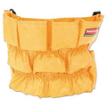 Rubbermaid Commercial Products Supply Organizing Caddy for Brute Trash Cans Yellow Tool Organizer Storage for Spray Bottles/Paper Towels/Gloves/Scrub Brush 1 Count by RubbermaidCommercialProducts