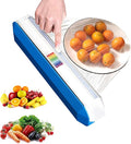 Plastic Wrap Dispenser with Cutter, Reusable Cling Film Dispenser, Cling Wrap Dispenser with Slide Cutter, Also for Aluminum Foil, Tin Foil, Baking Paper (XL) by Enjoycoo