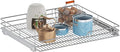 Pull Out Cabinet Organizer, 30" W x 21.5" D, Heavy Duty Chrome Slide Out Shelf for Wide Base Cabinets, Sliding Wire Basket Drawer for Pots, Pans, Appliances & Pantry Storage by Unknown