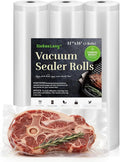 Vacuum Sealer Bags 3 Rolls 11"x16' Freezer Bags | Commercial Grade, BPA Free, Customized Size, Sous Vide Cooking, Puncture Prevention, Kitchen Essentials, Kitchen Gadgets by xinbaolong