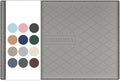 URMONA 31" x 22" Waterproof Silicone Mat in Multiple Sizes & Colors, Under Sink Mat for Kitchen & Bathroom, Pet Food Pad for Dogs & Cats, Kitchen Cabinet Liner, Multi-Purpose for Storage(Beige) by URMONA