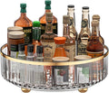 Clear Lazy Susan Pantry Organizers and Storage, 11” Turntable Organizer, Rotating Storage Rack for for Kitchen, Pantry,Cabinet, Dining Table,Fridge,Countertop,Vanity,Food Storage by UEOE