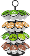 KIMIUP Coffee Pod Holder, K Cup Organizer Compatible with K-Cups(36 Pods) | Kitchen Detachable Coffee Pod Organizer for Countertop, Spins 360-Degrees by KIMIUP