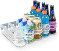 Fridge-Plus Drink Organizer for Refrigerator Storage - Soda Can Dispenser and Soda Can Organizer Rack for Bar Fridge (Pack of 1) by DisplayTechnologies
