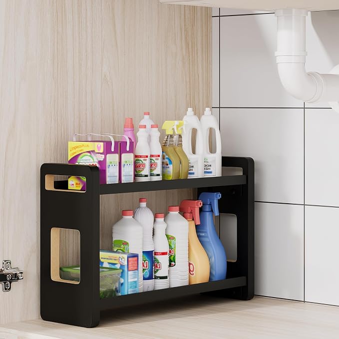 Bathroom Counter Organizer, Bathroom Sink Organizer, Vanity Shelf | Bathroom Organizers and Storage, Bathroom Countertop Organizer, Counter Shelf, Cologne Stand, Perfume Stand, Bathroom Decor - Image 5