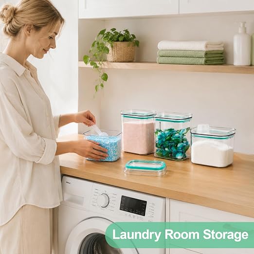 5-in-1 Trash Bag Dispenser, Laundry & Dishwasher Pods Storage Container | Space-Saving Under Sink Garbage Bag Dispenser for 13/30/33 Gallon Bags & Laundry Room Storage. Home Organization Must Haves! - Image 8