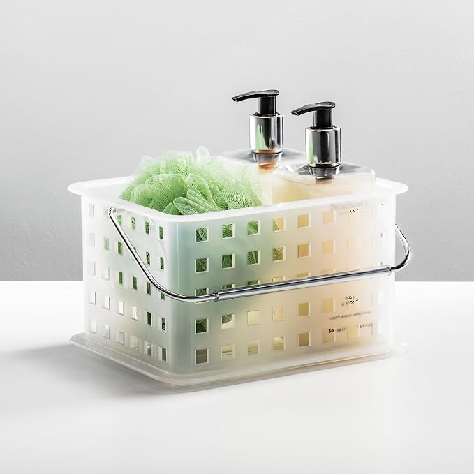InterDesign iDesign Small Shower Caddy, Clear Frost (Pack of 9) - Image 5
