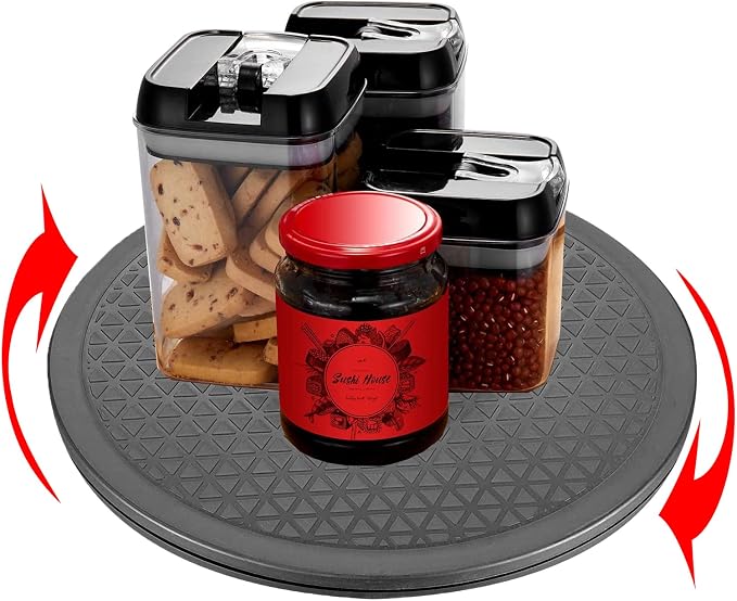 Heavy Duty Rotating Swivel Stand with Steel Ball Bearings - Lazy Susan Spray Paint Turntable for Flat Panel Monitors, Potted Plants,TV's, Sculpture, Speakers (10 inch-2pack) - Image 4