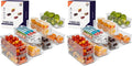 ClearSpace Plastic Pantry Organization and Food Storage Bin – Great Kitchen Organization and Kitchen Storage – Fridge Organizer Bins– 16 Pack by ClearSpace