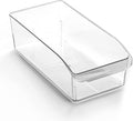 BINO | Plastic Storage Bins, Small | THE CURVE COLLECTION | Multi-Use Organizer Bins | Storage Containers Kitchen, Pantry and Home Organization | Fridge Organizers | Pantry Organization and Storage by BINO