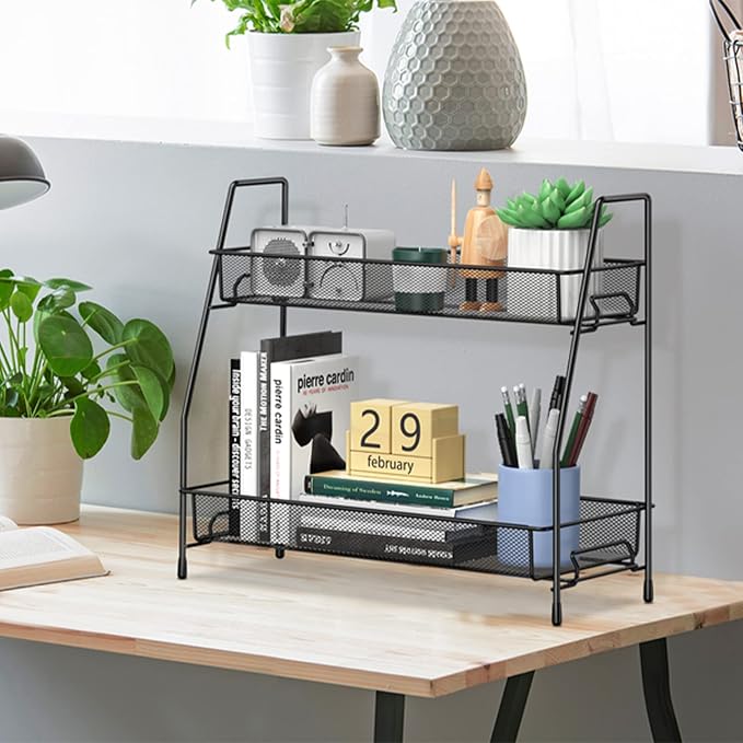 SPISPI Spice Rack Organizer for Cabinet, Bathroom Organizer Countertop, Bathroom Counter Organizer, Kitchen Countertop Organizer, Bathroom Vanity Organizer | Bathroom Organizer Countertop,Vanity Organizer Corner Shelf Sink,Kitchen,Bedroom,Living room,O... - Image 5