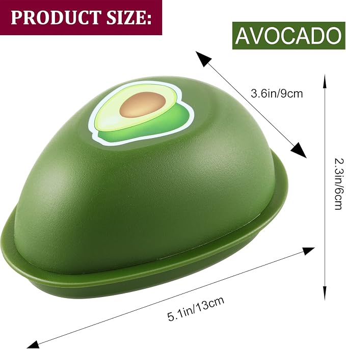 Avocado Storage Containers, Reusable Avocado Keeper for Fridge, Individual Avocado Saver Holder Organizer for Refrigerator to Keep Avocado Fresh - Image 3