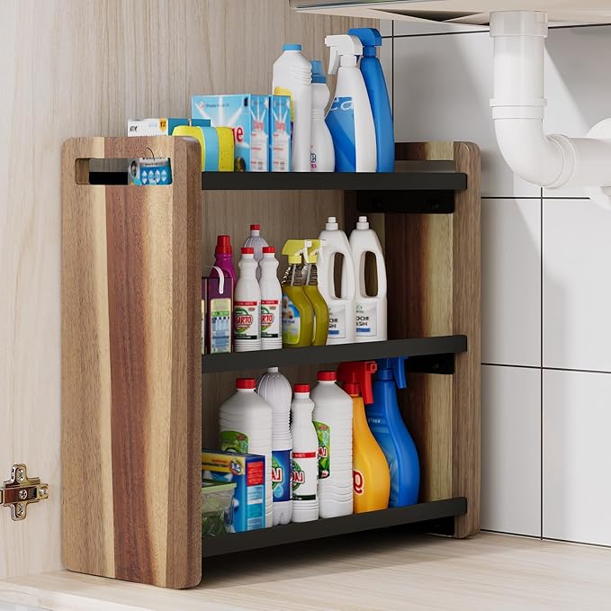 Bathroom Counter Organizer, Bathroom Sink Organizer, Vanity Shelf | Bathroom Organizers and Storage, Bathroom Countertop Organizer, Counter Shelf, Cologne Stand, Perfume Stand, Bathroom Decor - Image 5