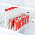 Drink Organizer for Fridge,Soda Can Organizer,Drink Dispenser for Fridge,Refrigerator Organizers and Storage Water Bottle Organizer,Holds up to 15 Cans,3 Row by GreatStuffandSmallPrice