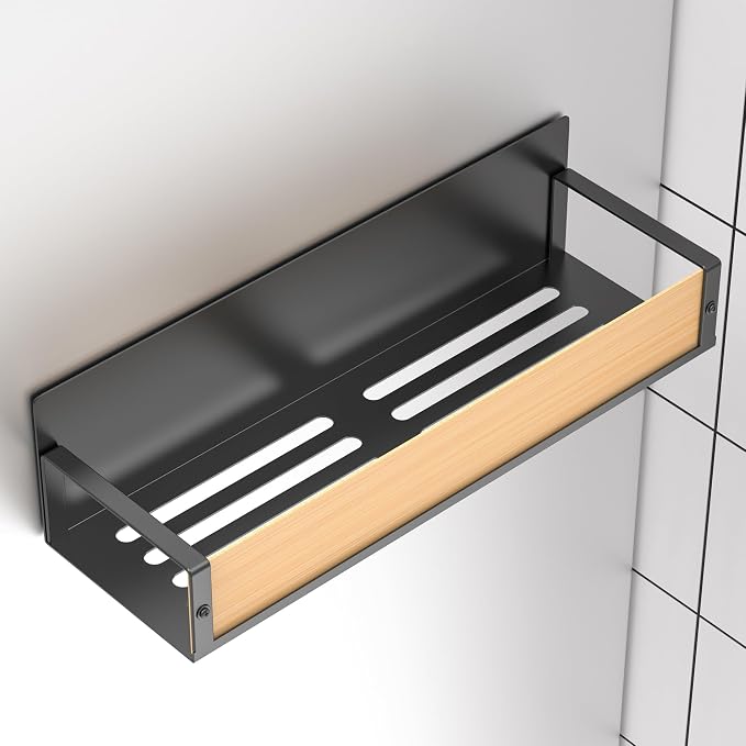 Metal Magnetic Spice Rack for Refrigerator Wood, 2 Pack | Magnetic Shelves Heavy Duty for Fridge in Kitchen, Seasoning Storage Organizer, For Oven Washer and Dryer, For Heavier Items - Image 4