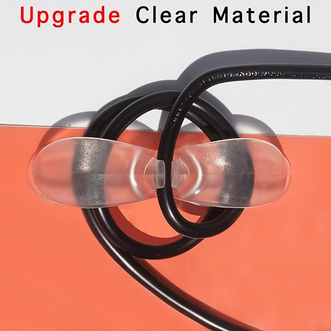 Cord Organizer Kitchen Appliances, Clear Holder for Stand Mixer, 3PCS Self Adhesive Stick On Cable Wrap Keeper Hook, Electric Wire Hider, Silicone Compatible Accessories with KitchenAid - Image 5