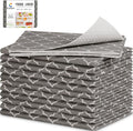 Cooyes 2 in 1 Refrigerator Liners & Fresh mats for Fridge Drawer and Glass Shelves, Absorbent Crisper Mats Washable, BPAfree Cloth Fridge Bin Liners-Keep Produce Fresh Longer by Cooyes