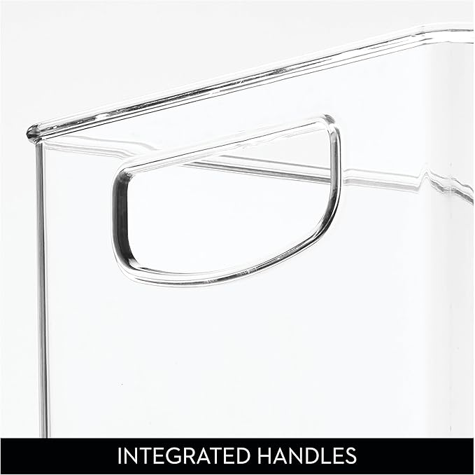 iDesign Stackable Clear Plastic Bin, 2-Pack | Kitchen Organizers and Storage, For Fridge and Pantry - Image 5