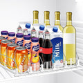 Drink Organizer for Fridge, 5 Row Automatic Pusher Glide, Adjustable Width Soda Can Dispenser for Refrigerator-Holds up to 25 Cans by Hanmir