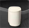 Large Car Door Cup Holders, Clip On Beverage Drink Holder Vehicle Door Storage Organizer, Scratch-Resistant Leather Water Bottle Hanging Holder for SUV Sedan Truck (White) by Unknown