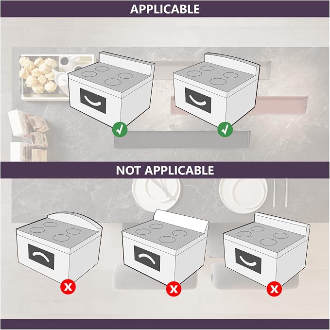 STUTOV Stove Shelf for Stove Top, Spice Rack Organizer, Easy Installation, Kitchen Storage Solution, with Standard 30" Length, Brushed Stainless Steel, Non Magnate (Stainless Steel) - Image 6