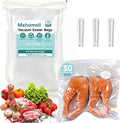 Mehomeli Reusable Vacuum Sealer Bags, 30 Medium Bags, 11in × 10.2in | BPA-free, Freezer and microwave safe, Leak-proof and odor-resistant, Compatible with most handheld vacuum sealers by Mehomeli